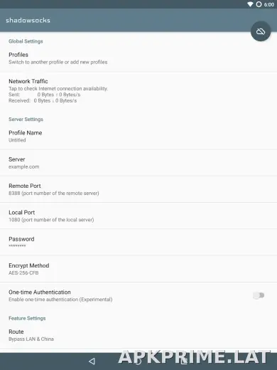 Shadowsocks скриншот 5